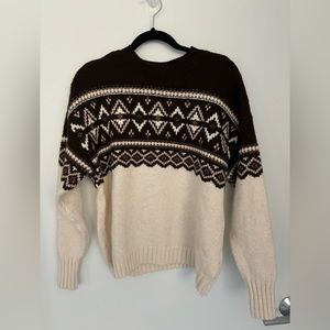 American Eagle Fair Isle Sweater